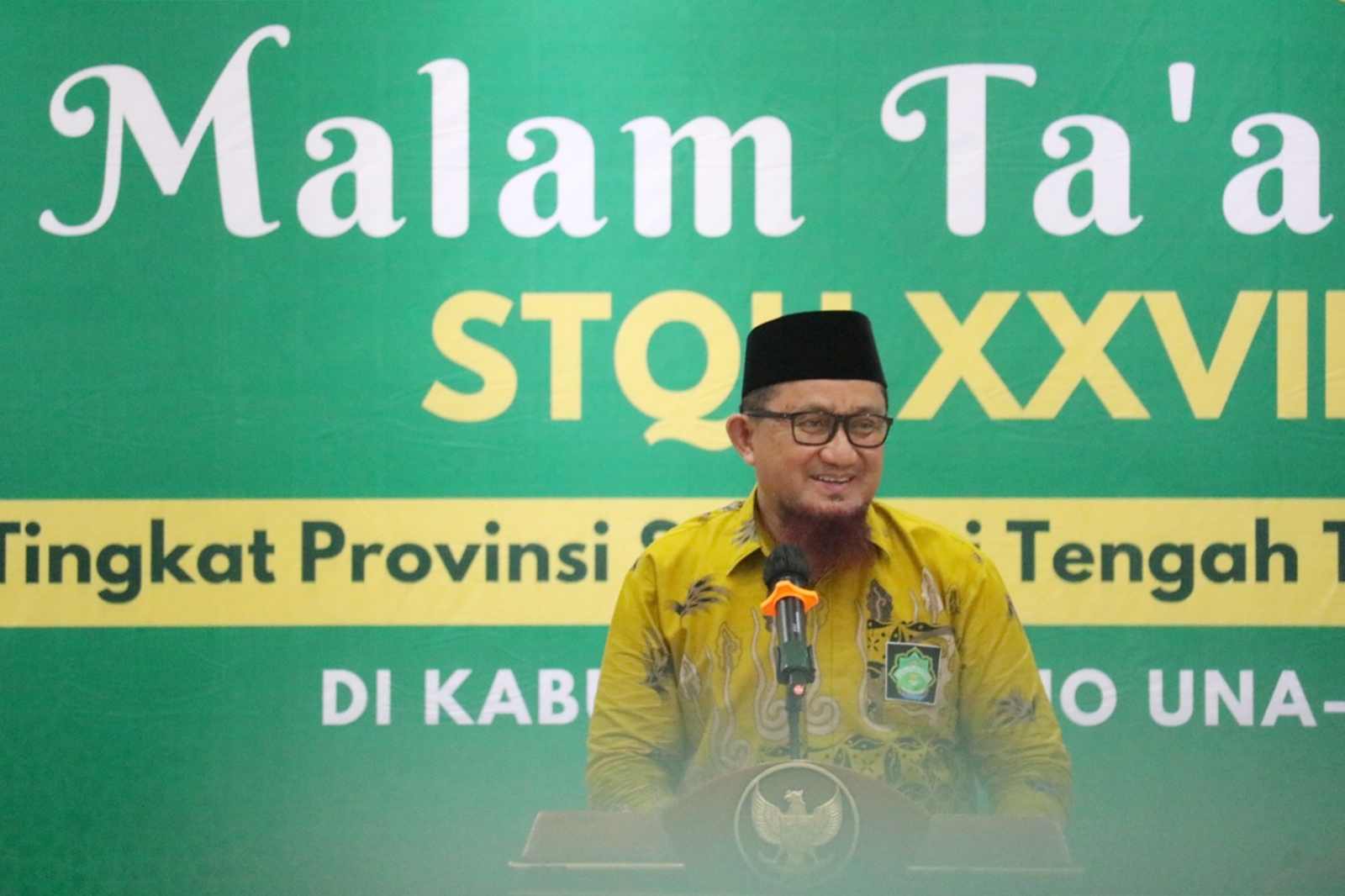 Bupati Kabupaten Tojo Una-Una, Mohammad Lahay.